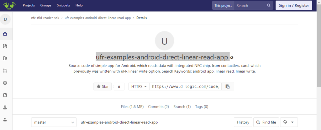 ufr software examples android direct linear read app news