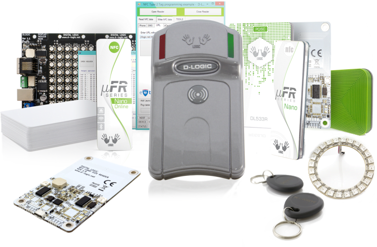 NFC RFID Reader Writer with free Software development kit