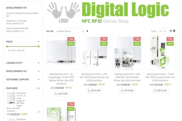 online webshop new nfc rfid development kit category