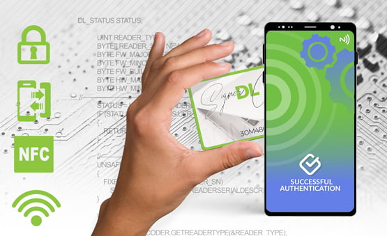 NFC RFID Reader Writer Development Tools Digital Signature