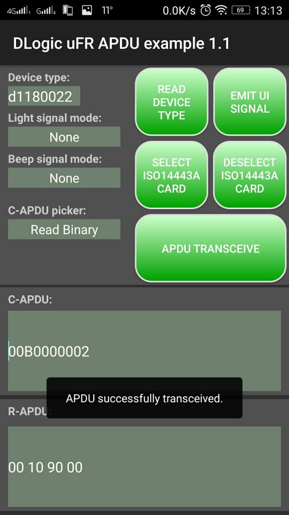 Pošalji /primi APDU komande na Androidu (čitaj binarnu NFC NDEF datoteku)