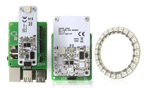 Accessoires de lecteur NFC, bouclier RPi, anneau LED RGB, modules LED RGB