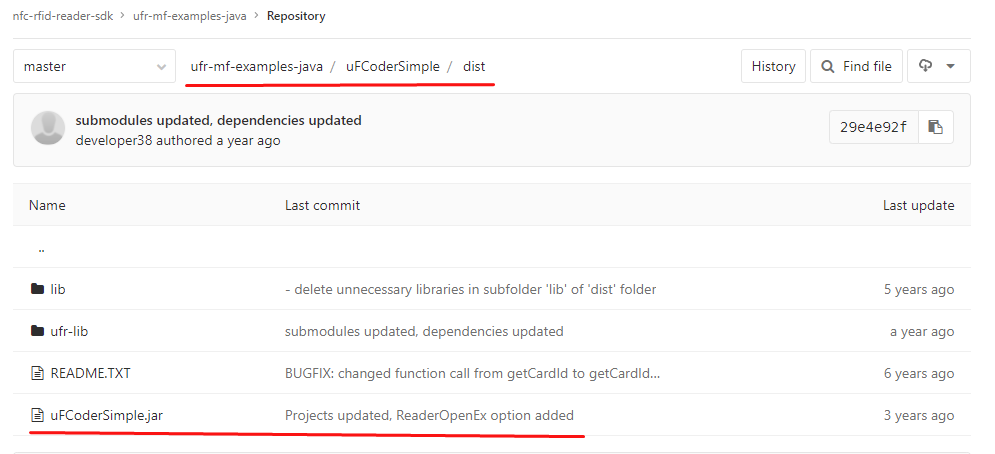 ufr nfc okuyucu mifare yazılım java sdk