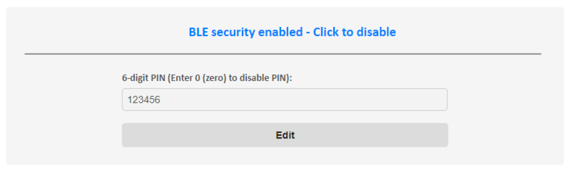 ble security nano online