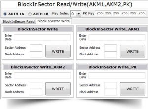 MIFARE SDK - برنامج uFR المتقدم مع SDK لبطاقات MIFARE العلامات 5